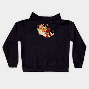 Happy Monkey King (Monkie Kid) Kids Hoodie